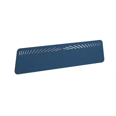 Domino Acoustic Desktop Screen - 1600mm - Blue